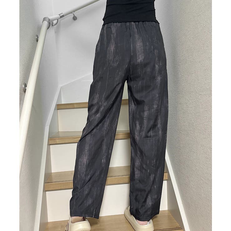 タイダイ染めワイドパンツ春夏ロングパンツ | SUNSHINE CLOSET | 詳細画像5 