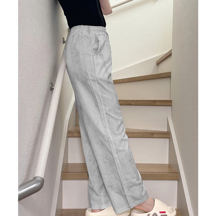 タイダイ染めワイドパンツ春夏ロングパンツ | SUNSHINE CLOSET | 詳細画像6 