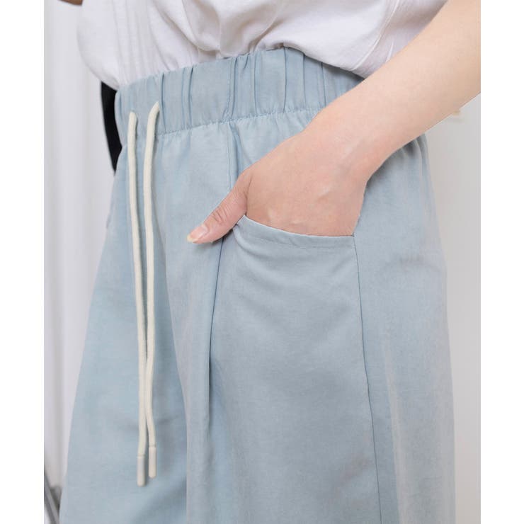 ワイドパンツウエストゴムストレートパンツ | SUNSHINE CLOSET | 詳細画像15 