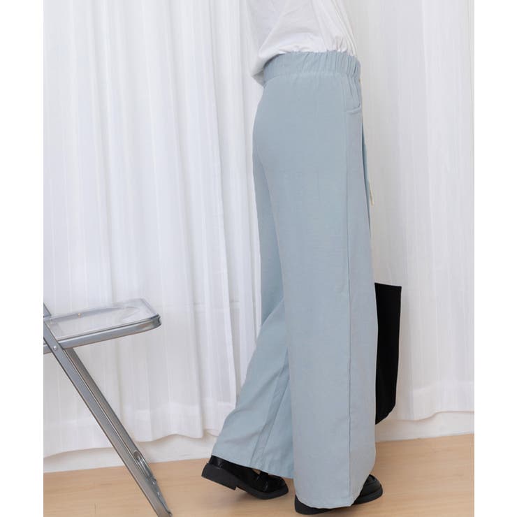 ワイドパンツウエストゴムストレートパンツ | SUNSHINE CLOSET | 詳細画像16 