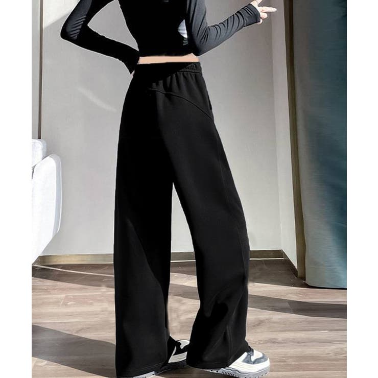 ワイドパンツウエストゴムスウェットパンツ | SUNSHINE CLOSET | 詳細画像7 