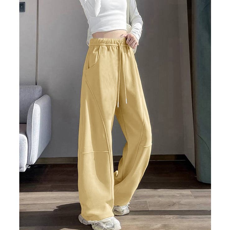 ワイドパンツウエストゴムスウェットパンツ | SUNSHINE CLOSET | 詳細画像8 