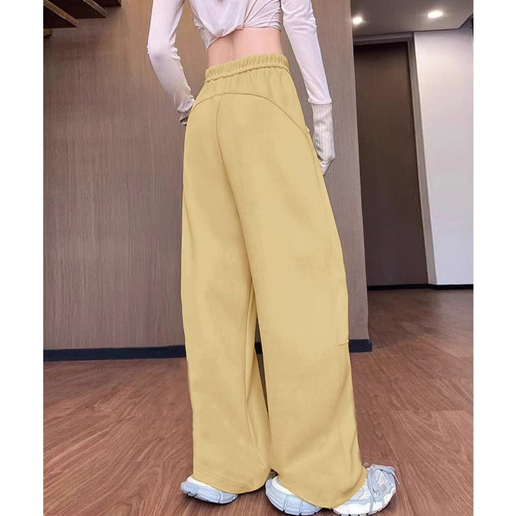 ワイドパンツウエストゴムスウェットパンツ | SUNSHINE CLOSET | 詳細画像9 