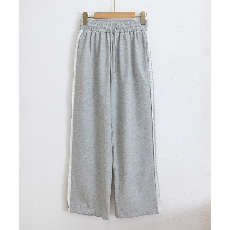 スウェットパンツサイドレースラインパンツ | SUNSHINE CLOSET | 詳細画像14 