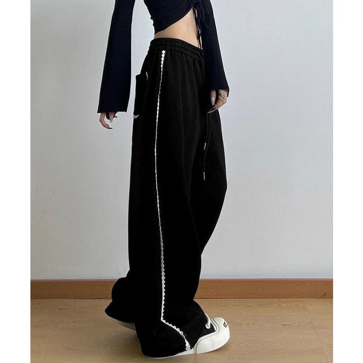 スウェットパンツサイドレースラインパンツ | SUNSHINE CLOSET | 詳細画像5 