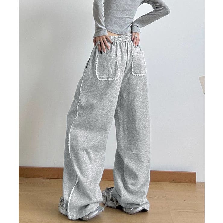 スウェットパンツサイドレースラインパンツ | SUNSHINE CLOSET | 詳細画像9 