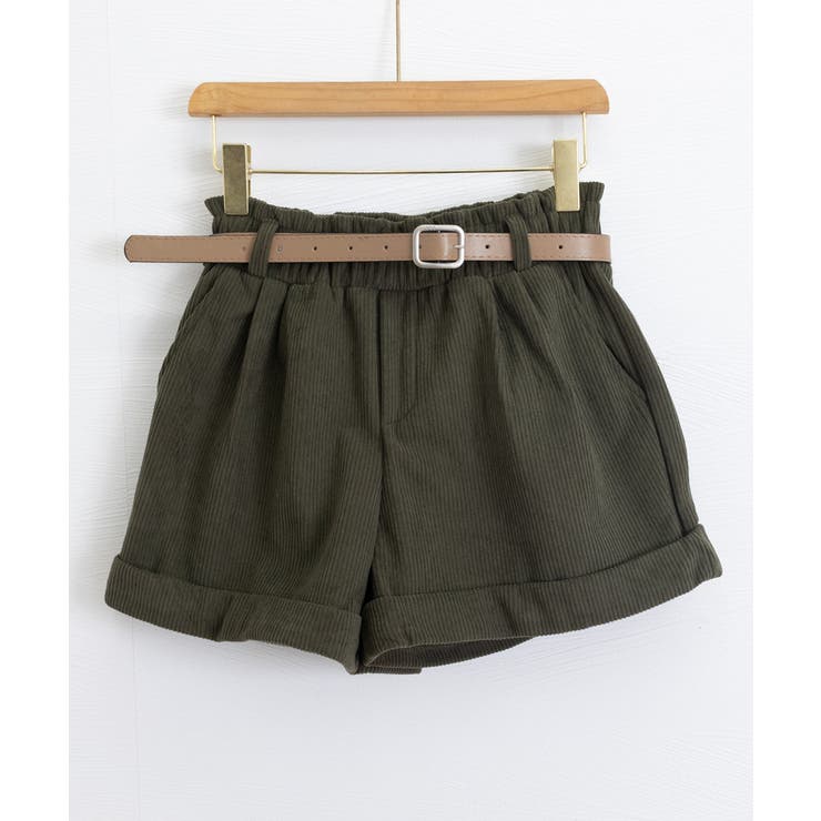ベルト付き ショートパンツ コーデュロイ | SUNSHINE CLOSET | 詳細画像12 