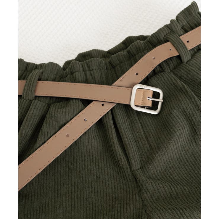 ベルト付き ショートパンツ コーデュロイ | SUNSHINE CLOSET | 詳細画像14 