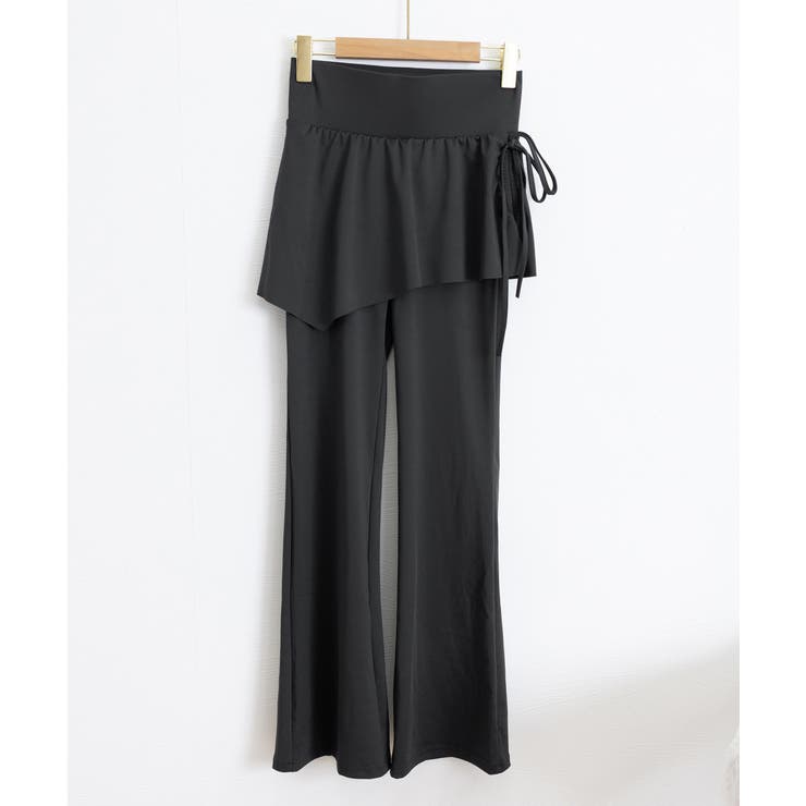 ヨガパンツ スカート付きセミフレアパンツ | SUNSHINE CLOSET | 詳細画像15 