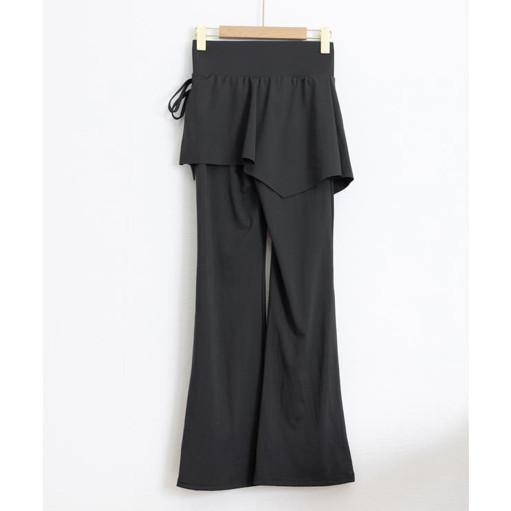 ヨガパンツ スカート付きセミフレアパンツ | SUNSHINE CLOSET | 詳細画像16 