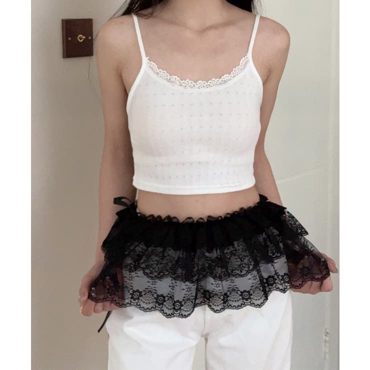 総レースヒップカバー ティアード裾カバー | SUNSHINE CLOSET | 詳細画像11 