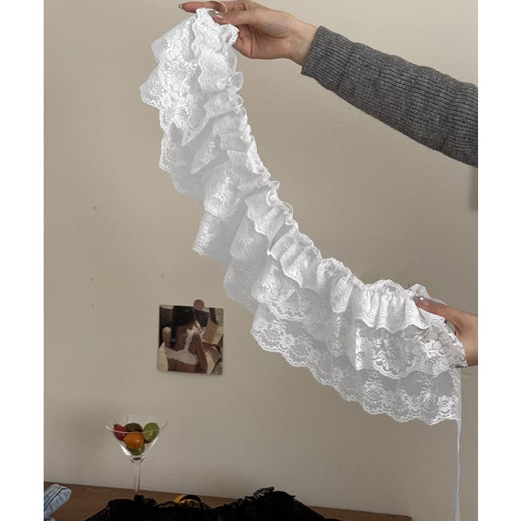 総レースヒップカバー ティアード裾カバー | SUNSHINE CLOSET | 詳細画像17 