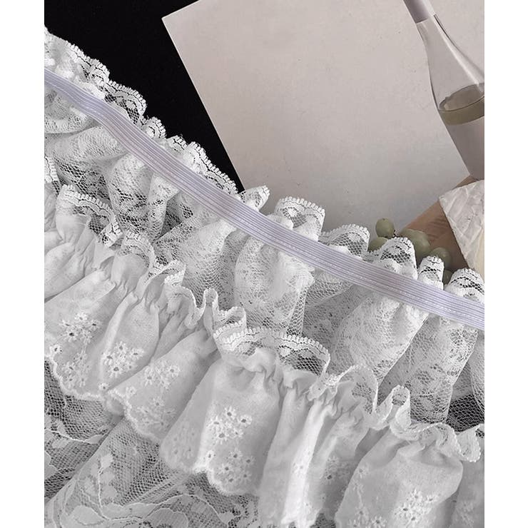 総レースヒップカバー ティアード裾カバー | SUNSHINE CLOSET | 詳細画像19 