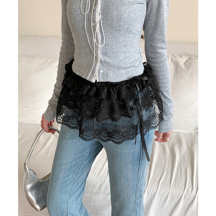 総レースヒップカバー ティアード裾カバー | SUNSHINE CLOSET | 詳細画像2 