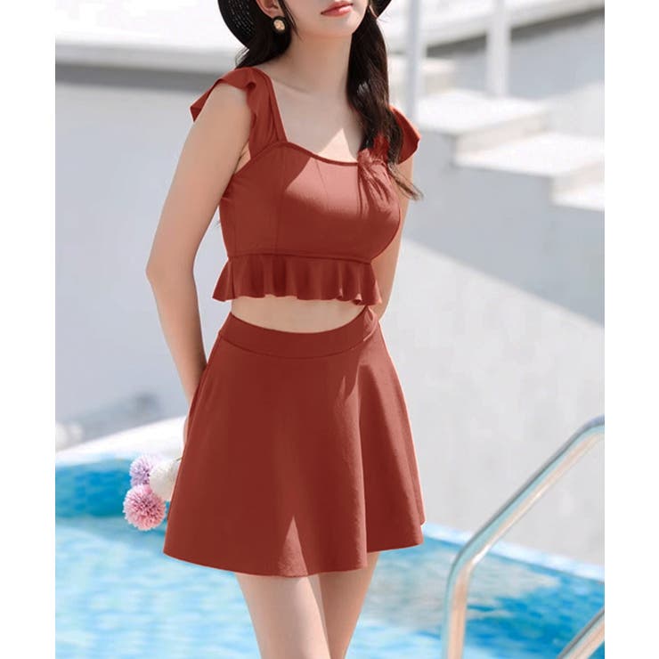 セットアップ水着 フリルビキニ盛れる水着 | SUNSHINE CLOSET | 詳細画像10 