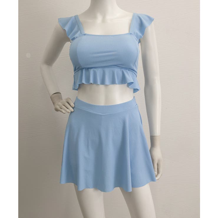 セットアップ水着 フリルビキニ盛れる水着 | SUNSHINE CLOSET | 詳細画像15 