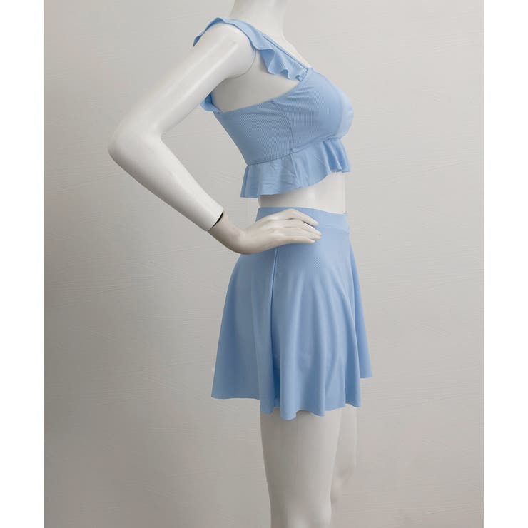 セットアップ水着 フリルビキニ盛れる水着 | SUNSHINE CLOSET | 詳細画像17 