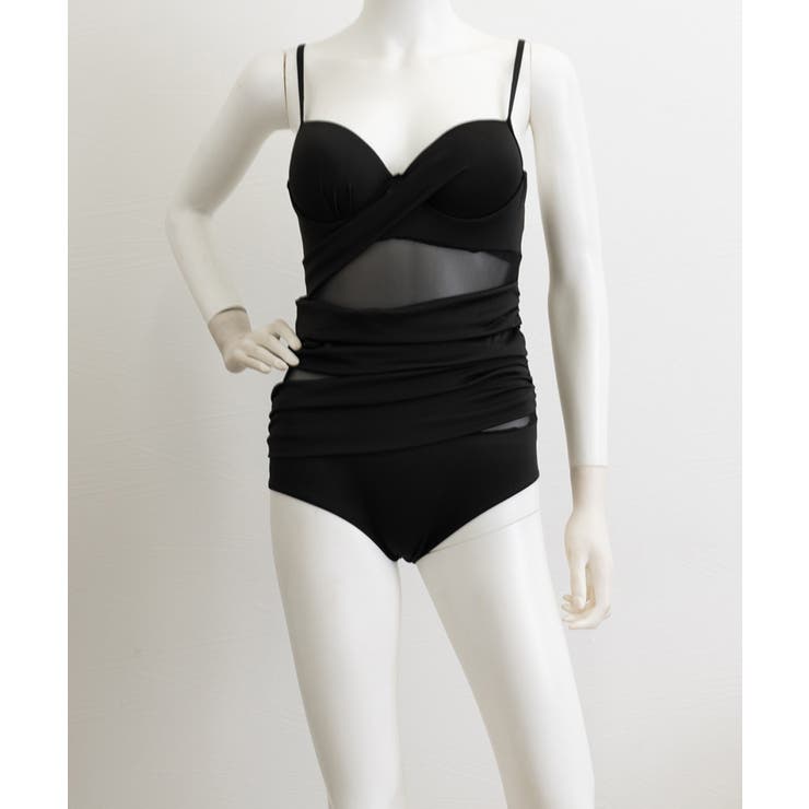 盛れるワンピース水着パレオ付き２点セット | SUNSHINE CLOSET | 詳細画像11 