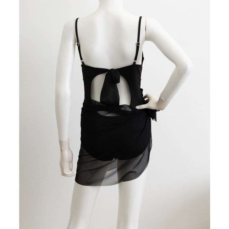 盛れるワンピース水着パレオ付き２点セット | SUNSHINE CLOSET | 詳細画像14 