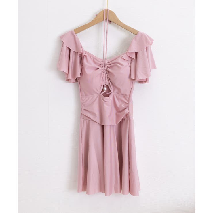 レディース 一体型ショートパンツ付き フレアワンピース水着 | SUNSHINE CLOSET | 詳細画像20 