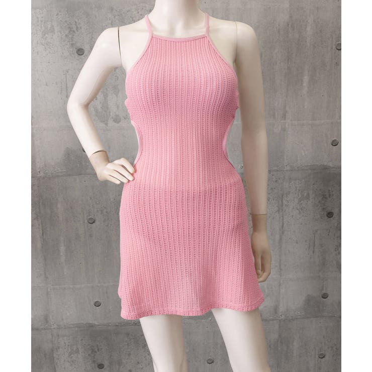 オープンバックワンピース ショートパンツセットアップ 体型カバー | SUNSHINE CLOSET | 詳細画像18 