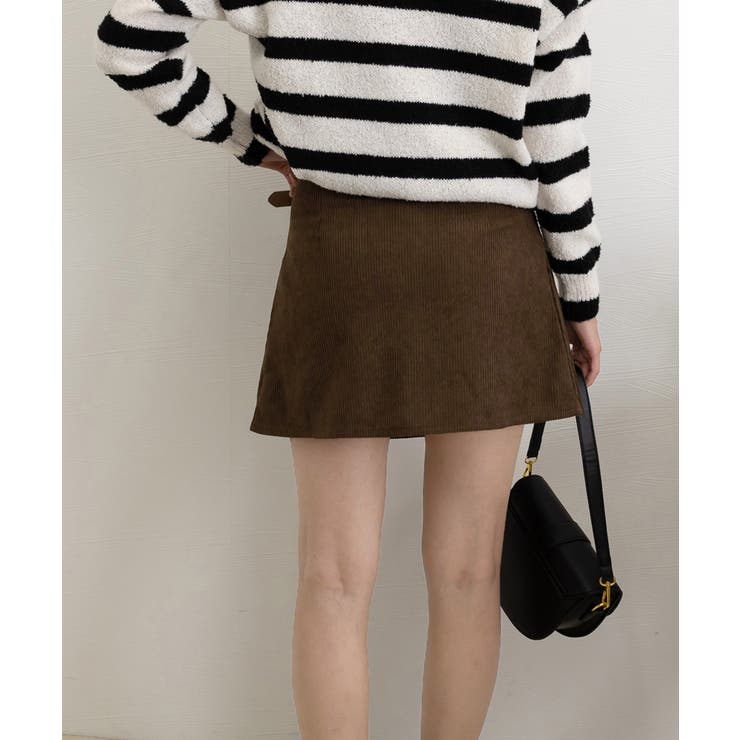 コーデュロイプリーツスカート ベルト付き | SUNSHINE CLOSET | 詳細画像15 