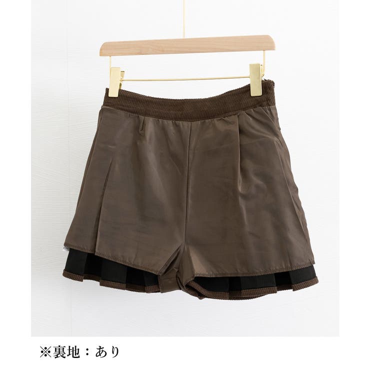 コーデュロイプリーツスカート ベルト付き | SUNSHINE CLOSET | 詳細画像18 