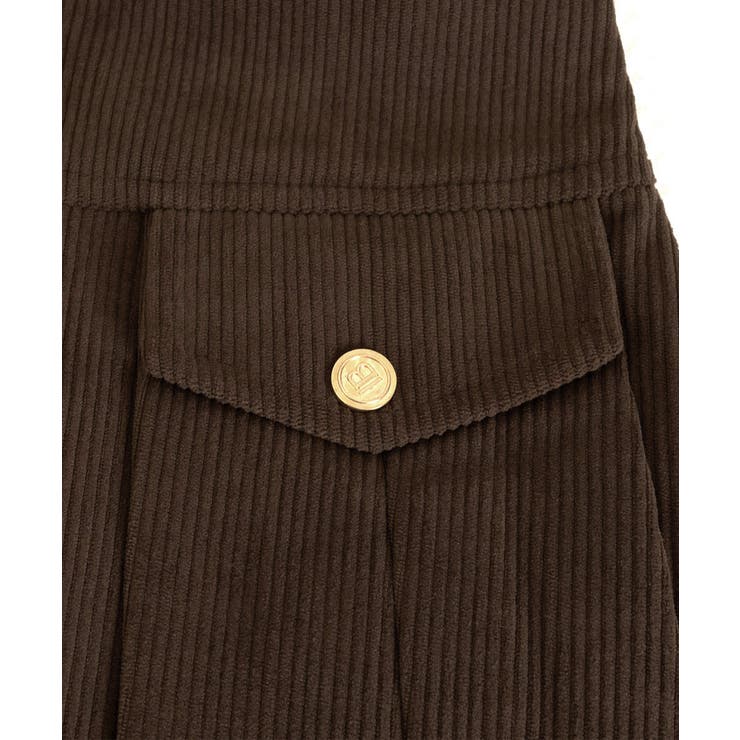 コーデュロイプリーツスカート ベルト付き | SUNSHINE CLOSET | 詳細画像22 