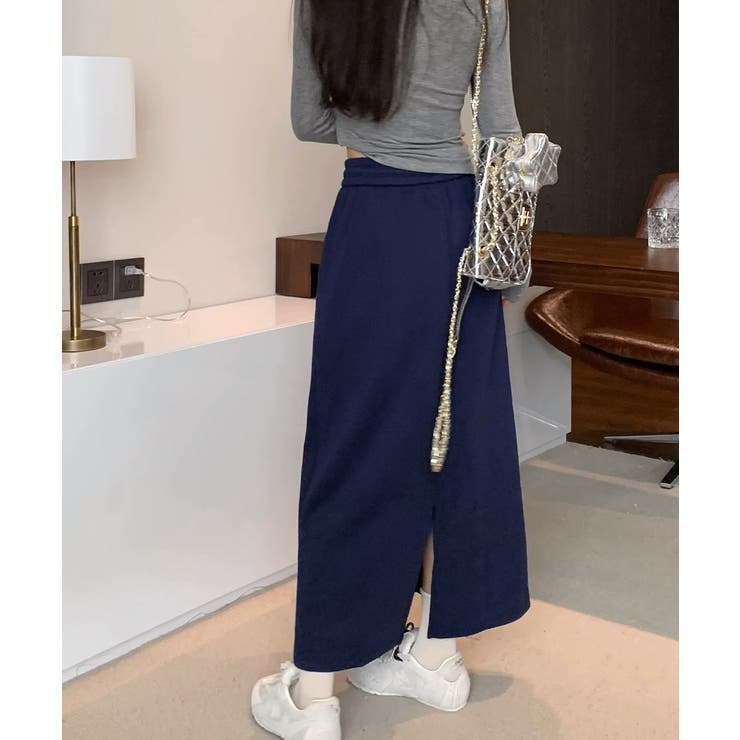 スウェットロングスカート バックスリット | SUNSHINE CLOSET | 詳細画像10 