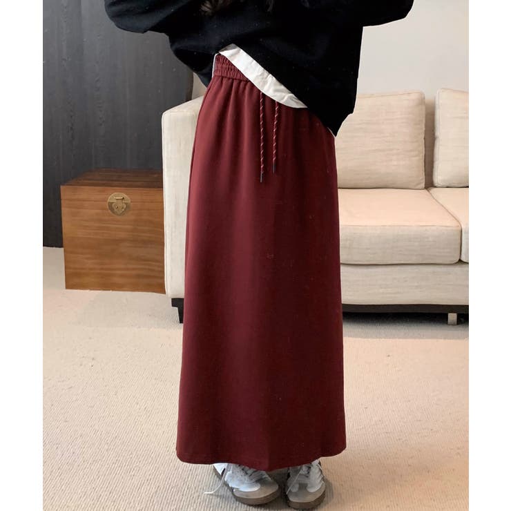 スウェットロングスカート バックスリット | SUNSHINE CLOSET | 詳細画像13 