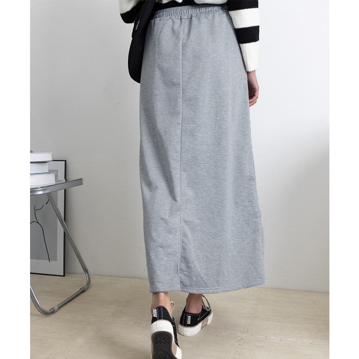 スウェットロングスカート バックスリット | SUNSHINE CLOSET | 詳細画像16 