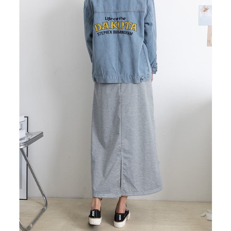 スウェットロングスカート バックスリット | SUNSHINE CLOSET | 詳細画像18 