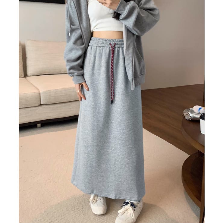 スウェットロングスカート バックスリット | SUNSHINE CLOSET | 詳細画像2 