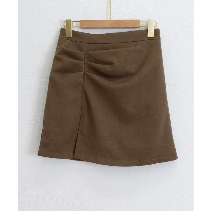 ギャザーミニスカート 無地タイトスカート | SUNSHINE CLOSET | 詳細画像16 