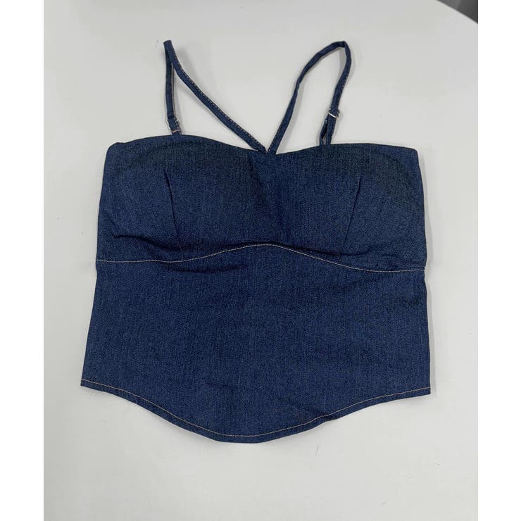 デニム風キャミソールカップ付きブラトップ | SUNSHINE CLOSET | 詳細画像16 