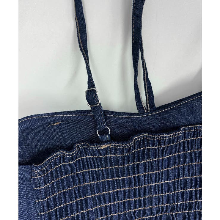 デニム風キャミソールカップ付きブラトップ | SUNSHINE CLOSET | 詳細画像18 