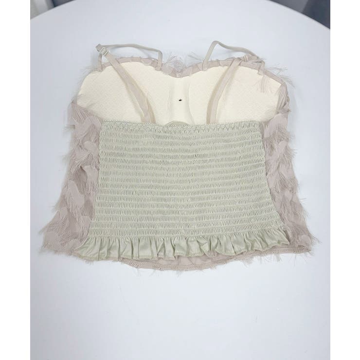 フリンジキャミソールカップ付きブラトップ | SUNSHINE CLOSET | 詳細画像20 