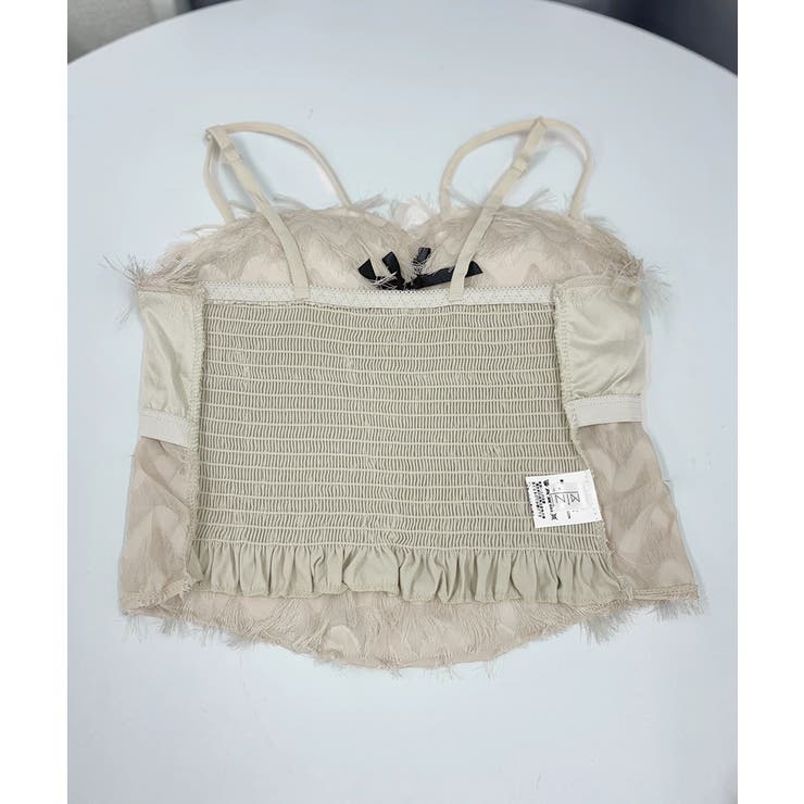 フリンジキャミソールカップ付きブラトップ | SUNSHINE CLOSET | 詳細画像22 