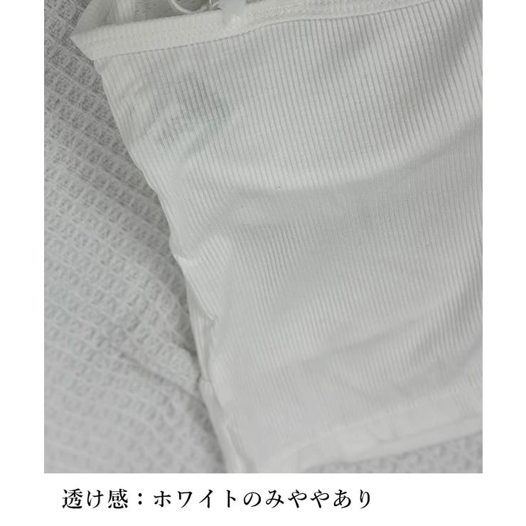 カップ付きキャミソールセクシー胸元韓国風 | SUNSHINE CLOSET | 詳細画像20 