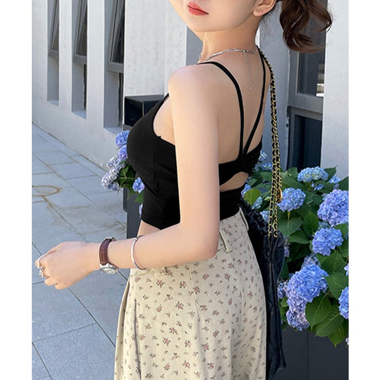 カップ付きキャミソール背中あきブラトップ | SUNSHINE CLOSET | 詳細画像7 