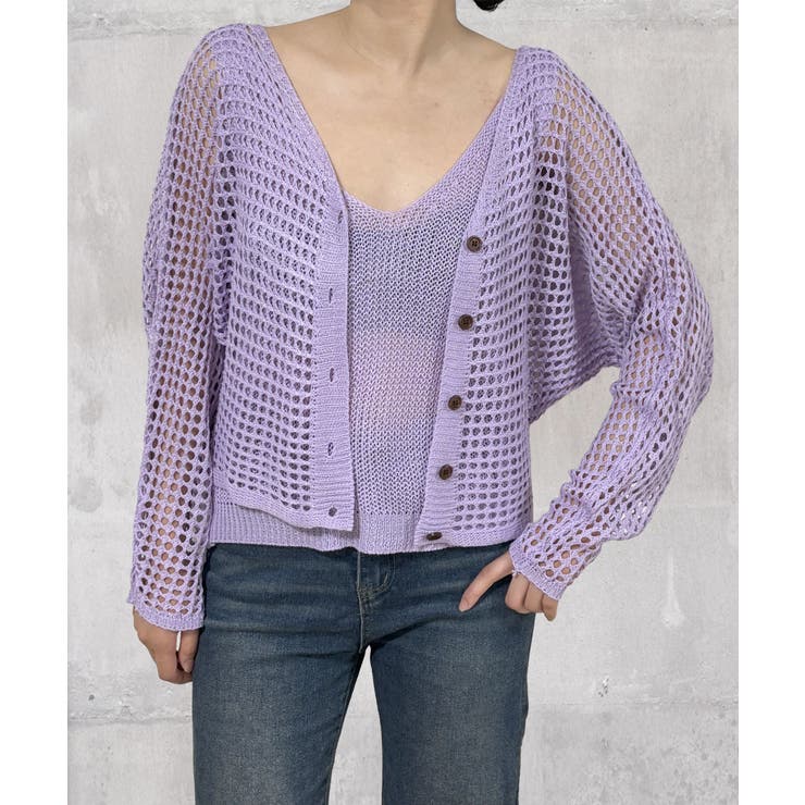 ニットカーディガンタンクトップ２点セット | SUNSHINE CLOSET | 詳細画像20 