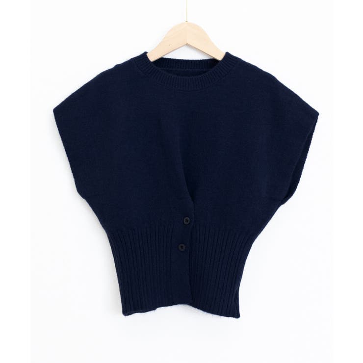 ニットベスト フロントボタン ニットジレ | SUNSHINE CLOSET | 詳細画像14 