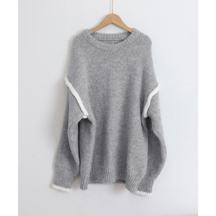 ゆったりニットトップスラウンドネック冬服 | SUNSHINE CLOSET | 詳細画像18 