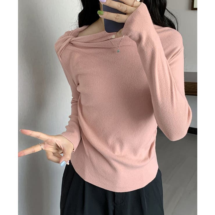 オフショルダーニットトップス 肌見せ秋服 | SUNSHINE CLOSET | 詳細画像16 