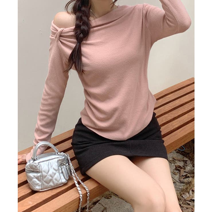 オフショルダーニットトップス 肌見せ秋服 | SUNSHINE CLOSET | 詳細画像19 