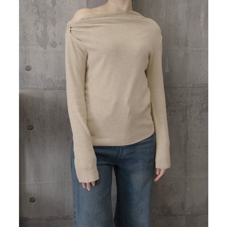 オフショルダーニットトップス 肌見せ秋服 | SUNSHINE CLOSET | 詳細画像21 