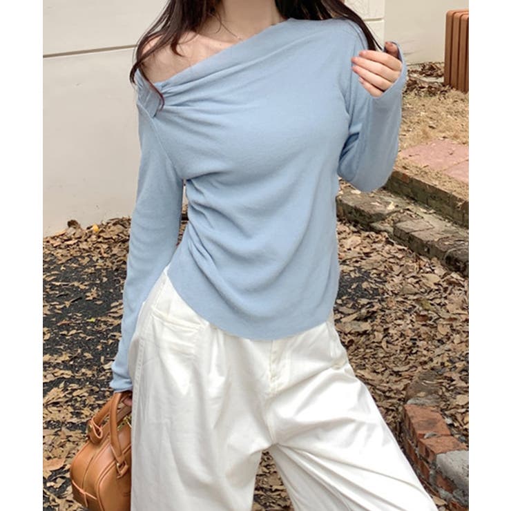 オフショルダーニットトップス 肌見せ秋服 | SUNSHINE CLOSET | 詳細画像4 