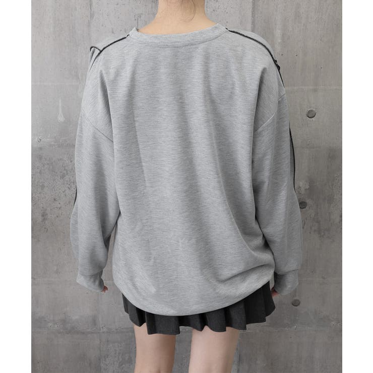 ステッチスウェット ゆったり トレーナー | SUNSHINE CLOSET | 詳細画像20 