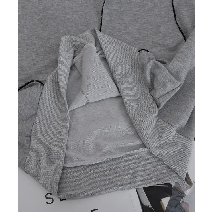 ステッチスウェット ゆったり トレーナー | SUNSHINE CLOSET | 詳細画像25 