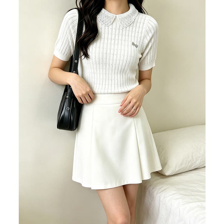 サマーニット レディース 大人可愛い夏服 | SUNSHINE CLOSET | 詳細画像13 